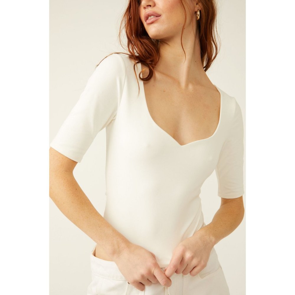 FREE PEOPLE Autumn Sun Top / Ivory